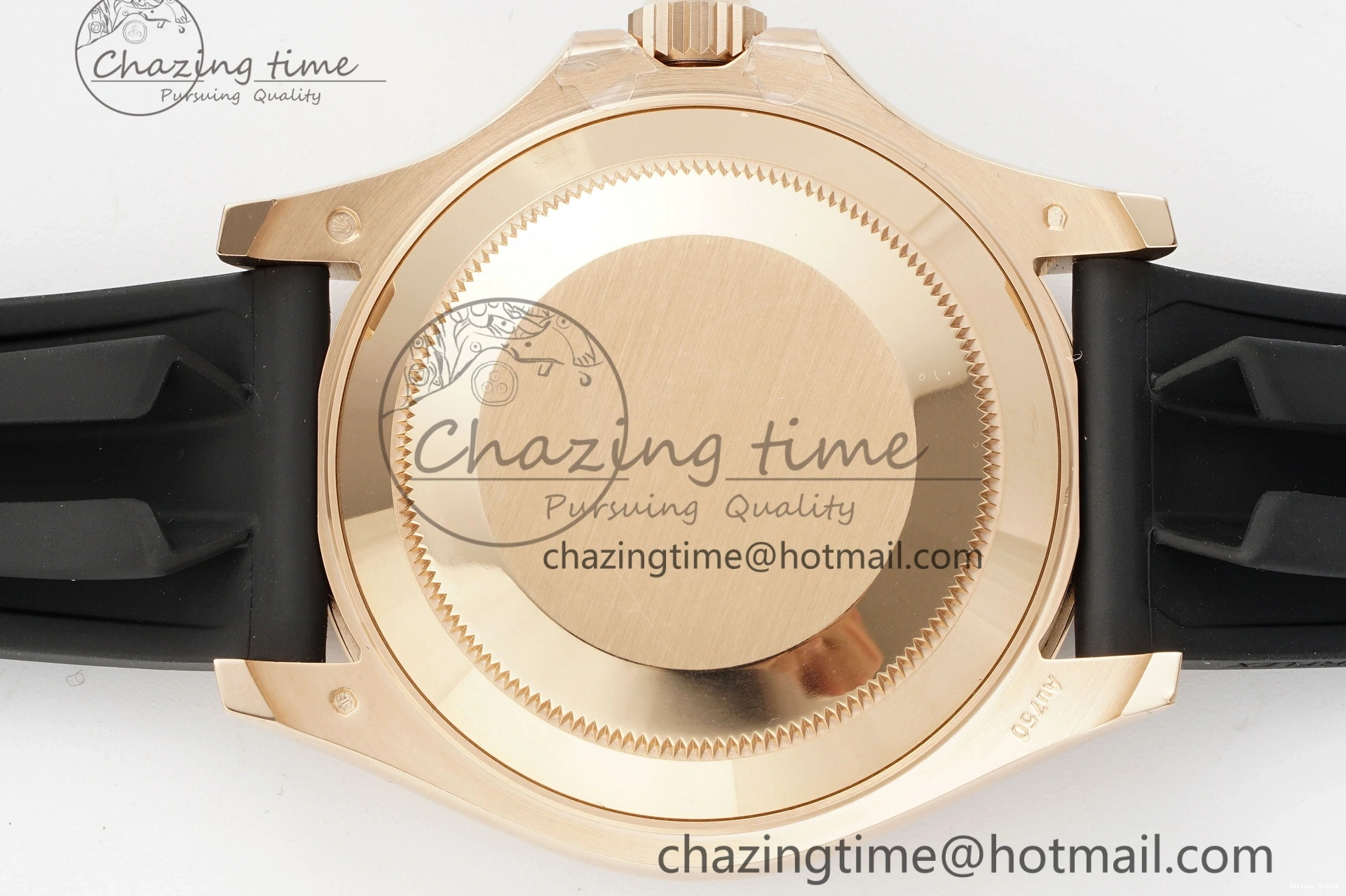 0124 Stretchable Yacht-Master 126655 C+F 1:1 Best Edition Black Ceramic Bezel on Oysterflex Rubber Strap VR 1955